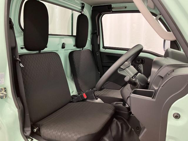 ハイゼットトラックＥＸＴ届出済未使用車　元展示車　２ＷＤ　ＣＶＴ車　禁煙車　衝突被害軽減システム　レーンキープアシスト　オートマチックハイビーム　運転席エアバッグ　プッシュスタート　スマートキー　電動格納ドアミラー（長崎県）の中古車