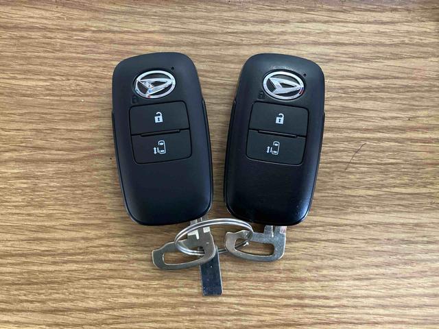 タントＸ元試乗車　衝突被害軽減システム　車線逸脱警報　アイドリングストップ　電動格納ミラー　スマートキー　ＬＥＤヘッドランプ　オートライト　オートマチックハイビーム　シートヒーター　アイドリングストップ（長崎県）の中古車