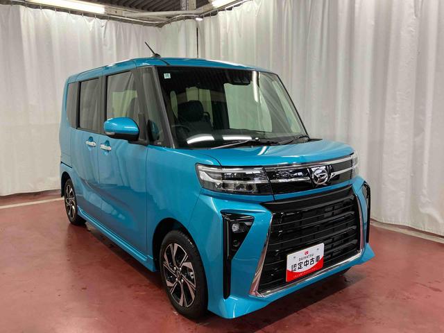 タントカスタムＸ元試乗車　衝突被害軽減システム　車線逸脱防止　スマートキー　シートヒーター　両側電動スライドドア　ＬＥＤヘッドランプ　オートライト　オートマチックハイビーム　電動格納ミラー　衝突安全ボディ（長崎県）の中古車