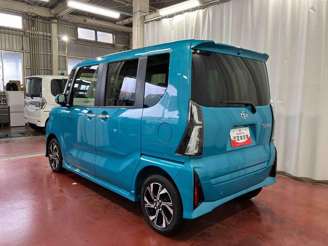 タントカスタムＸ元試乗車　衝突被害軽減システム　車線逸脱防止　スマートキー　シートヒーター　両側電動スライドドア　ＬＥＤヘッドランプ　オートライト　オートマチックハイビーム　電動格納ミラー　衝突安全ボディ（長崎県）の中古車