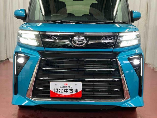 タントカスタムＸ元試乗車　衝突被害軽減システム　車線逸脱防止　スマートキー　シートヒーター　両側電動スライドドア　ＬＥＤヘッドランプ　オートライト　オートマチックハイビーム　電動格納ミラー　衝突安全ボディ（長崎県）の中古車