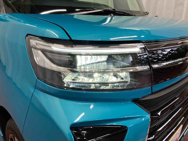 タントカスタムＸ元試乗車　衝突被害軽減システム　車線逸脱防止　スマートキー　シートヒーター　両側電動スライドドア　ＬＥＤヘッドランプ　オートライト　オートマチックハイビーム　電動格納ミラー　衝突安全ボディ（長崎県）の中古車