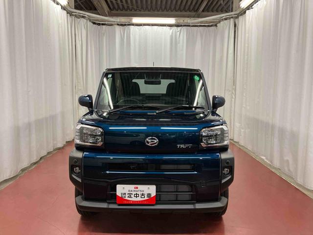 タフトＧ元試乗車　衝突被害軽減システム　アダプティブクルーズコントロール　シートヒーター　　スマートキー　プッシュスタート　ＬＥＤヘッドランプ　オートライト　オートマチックハイビーム　電動格納ドアミラー（長崎県）の中古車