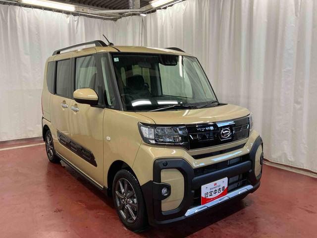 タントファンクロス元展示車　届出済未使用車　禁煙　衝突被害軽減システム　レーンキープアシスト　両側電動スライドドア　シートヒーター　ＬＥＤヘッドランプ　オートライト　オートマチックハイビーム　スマートキー　ベンチシート（長崎県）の中古車