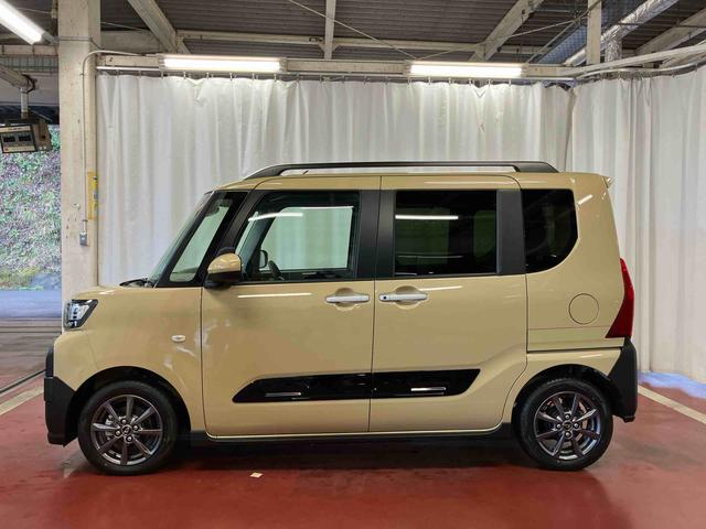 タントファンクロス元展示車　届出済未使用車　禁煙　衝突被害軽減システム　レーンキープアシスト　両側電動スライドドア　シートヒーター　ＬＥＤヘッドランプ　オートライト　オートマチックハイビーム　スマートキー　ベンチシート（長崎県）の中古車