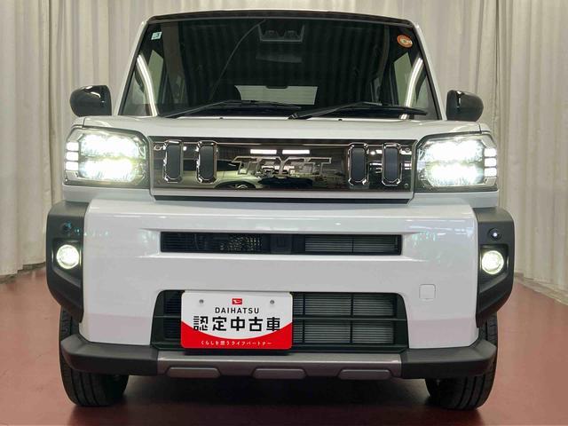 タフトＧ　ダーククロムベンチャー元展示車　届出済未使用車　衝突被害軽減システム　レーンキープアシスト　アダプティブクルーズコントロール　シートヒーター　サンルーフ　ＬＥＤヘッドランプ　オートマチックハイビーム　衝突安全ボディ（長崎県）の中古車