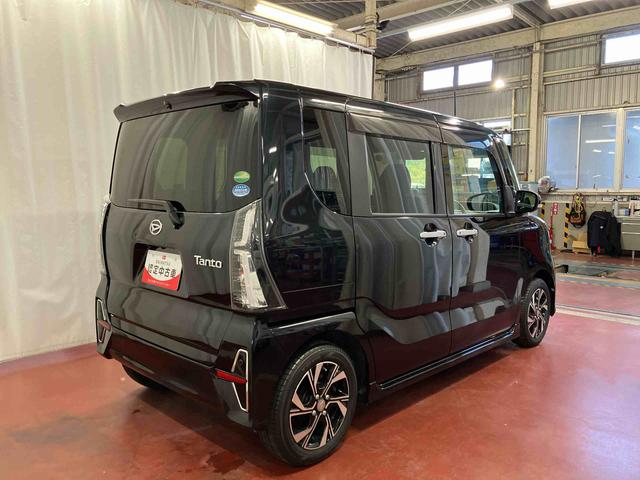 タントカスタムＸセレクション下取車　ナビ　ブルートゥース　ＥＴＣ　ドライブレコーダー　パノラマモニター　衝突被害軽減システム　両側電動スライドドア　スマートキー　シートヒーター　ベンチシート　ＬＥＤヘッドランプ（長崎県）の中古車
