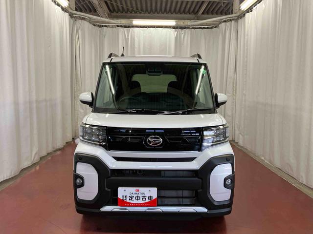 タントファンクロスターボ元試乗車　ターボ　電動格納ミラー　ＬＥＤヘッドランプ　シートヒーター　衝突被害軽減システム　スマートキー　アイドリングストップ　車線逸脱警報　１オーナー　オートライト　オートマチックハイビーム（長崎県）の中古車