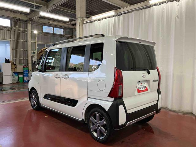 タントファンクロスターボ元試乗車　ターボ　電動格納ミラー　ＬＥＤヘッドランプ　シートヒーター　衝突被害軽減システム　スマートキー　アイドリングストップ　車線逸脱警報　１オーナー　オートライト　オートマチックハイビーム（長崎県）の中古車