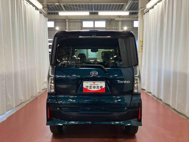 タントカスタムX元試乗車 衝突被害軽減システム 車線逸脱防止 アイドリングストップ LEDヘッドランプ オートライト シートヒーター 両側電動スライドドア スマートキー プッシュスタート オートマチックハイビーム(長崎県)の中古車