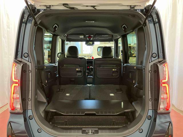 タントカスタムX元試乗車 衝突被害軽減システム 車線逸脱防止 アイドリングストップ LEDヘッドランプ オートライト シートヒーター 両側電動スライドドア スマートキー プッシュスタート オートマチックハイビーム(長崎県)の中古車