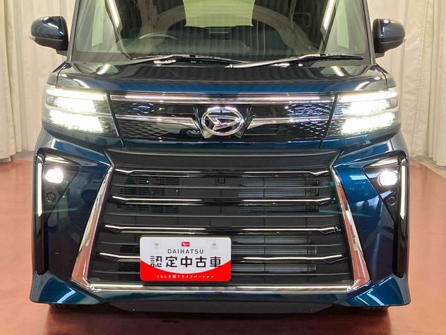 タントカスタムX元試乗車 衝突被害軽減システム 車線逸脱防止 アイドリングストップ LEDヘッドランプ オートライト シートヒーター 両側電動スライドドア スマートキー プッシュスタート オートマチックハイビーム(長崎県)の中古車