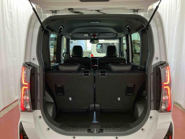 タントカスタムＲＳ元試乗車　ターボ　両側電動スライドドア　レーンキープアシスト　アイドリングストップ　電動格納ミラー　シートヒーター　オートマチックハイビーム　ＬＥＤヘッドランプ　１オーナー　オートライト　スマートキー（長崎県）の中古車