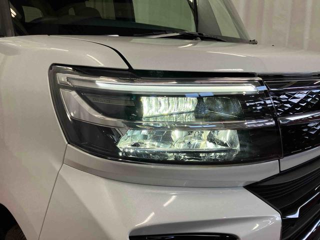 タントカスタムＲＳ元試乗車　ターボ　両側電動スライドドア　レーンキープアシスト　アイドリングストップ　電動格納ミラー　シートヒーター　オートマチックハイビーム　ＬＥＤヘッドランプ　１オーナー　オートライト　スマートキー（長崎県）の中古車