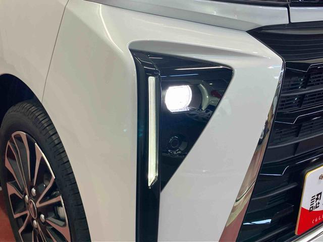 タントカスタムＲＳ元試乗車　ターボ　両側電動スライドドア　レーンキープアシスト　アイドリングストップ　電動格納ミラー　シートヒーター　オートマチックハイビーム　ＬＥＤヘッドランプ　１オーナー　オートライト　スマートキー（長崎県）の中古車