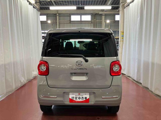 ムーヴキャンバスセオリーＧ　ｅｃｏ　ＩＤＬＥ非装着車届出済未使用車　元展示車　衝突被害軽減システム　電動格納ミラー　ＬＥＤヘッドランプ　シートヒーター　両側電動スライドドア　禁煙　オートライト　ベンチシート　１オーナー　車線逸脱警報　スマートキー（長崎県）の中古車