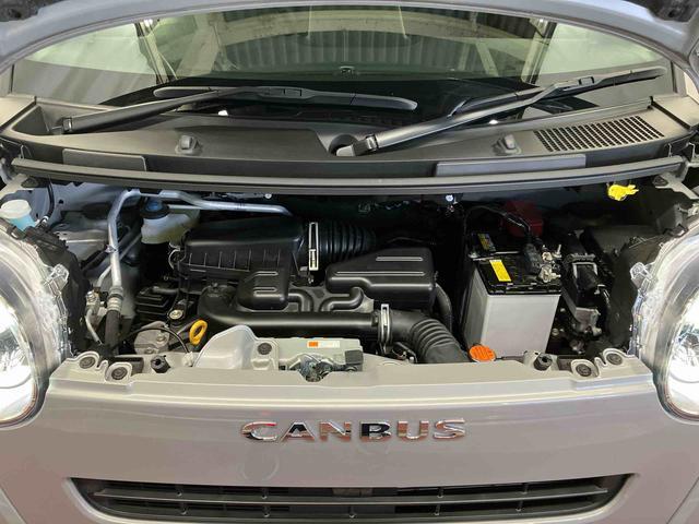 ムーヴキャンバスセオリーＧ　ｅｃｏ　ＩＤＬＥ非装着車届出済未使用車　元展示車　衝突被害軽減システム　電動格納ミラー　ＬＥＤヘッドランプ　シートヒーター　両側電動スライドドア　禁煙　オートライト　ベンチシート　１オーナー　車線逸脱警報　スマートキー（長崎県）の中古車