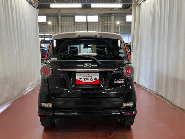 キャストスポーツSAII下取車 ターボ ナビ バックカメラ ETC シートヒーター パドルシフト 衝突被害軽減システム 横滑り防止装置 フルセグTV DVD スマートキー プッシュスタート LEDヘッドランプ(長崎県)の中古車
