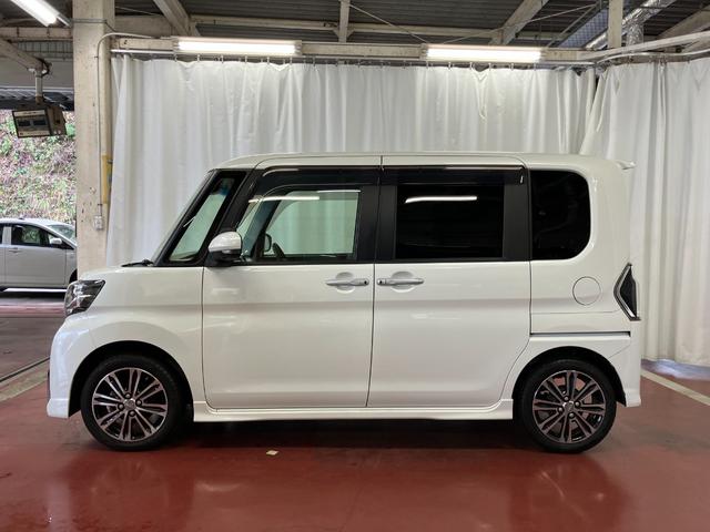 タントカスタムRS トップエディションリミテッドSAIII下取車 ターボ ナビ パノラマモニター ドラレコ シートヒーター ETC 両側電動スライドドア LEDヘッドランプ スマートキー オートマチックハイビーム TV アルミホイール DVD 車線逸脱警報(長崎県)の中古車