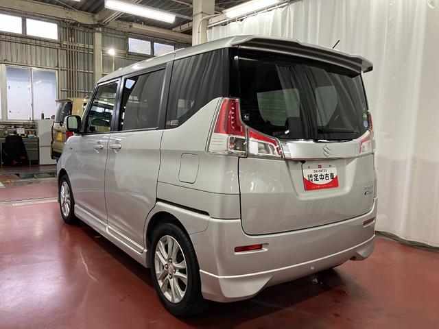 ソリオハイブリッドＭＺ下取車　ナビ　全方位モニター　クルーズコントロール　ドラレコ　両側電動スライドドア　シートヒーター　衝突被害軽減システム　車線逸脱警報　横滑り防止装置　スマートキー　プッシュスタート（長崎県）の中古車