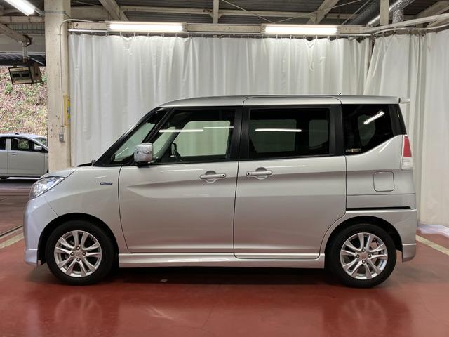 ソリオハイブリッドＭＺ下取車　ナビ　全方位モニター　クルーズコントロール　ドラレコ　両側電動スライドドア　シートヒーター　衝突被害軽減システム　車線逸脱警報　横滑り防止装置　スマートキー　プッシュスタート（長崎県）の中古車