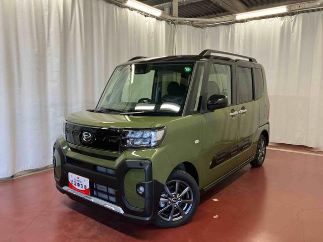 タントファンクロス元試乗車　衝突被害軽減システム　両側電動スライドドア　シートヒーター　１オーナー　オートマチックハイビーム　レーンキープアシスト　ＬＥＤヘッドランプ　スマートキー　オートライト　ベンチシート（長崎県）の中古車