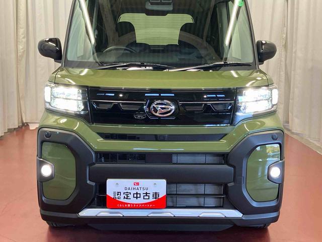 タントファンクロス元試乗車　衝突被害軽減システム　両側電動スライドドア　シートヒーター　１オーナー　オートマチックハイビーム　レーンキープアシスト　ＬＥＤヘッドランプ　スマートキー　オートライト　ベンチシート（長崎県）の中古車