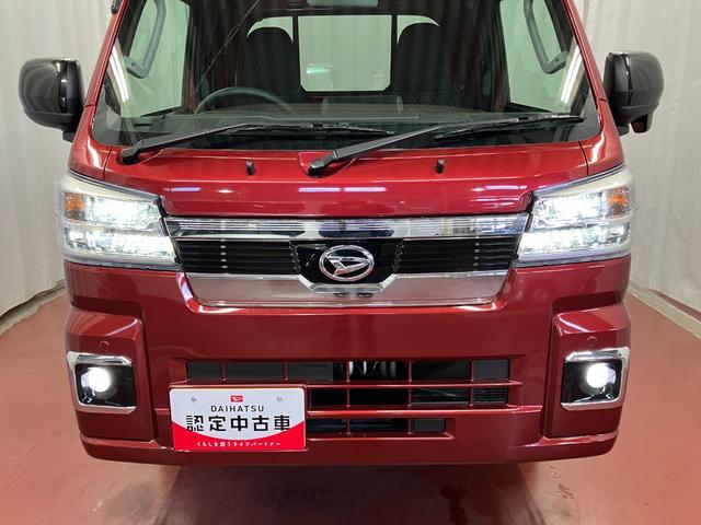 ハイゼットトラックジャンボエクストラ元展示車 1オーナー 2WD CVT車 禁煙車 衝突被害軽減システム レーンアシスト プッシュスタート LEDヘッドランプ LEDフォグランプ 電動格納ミラー オートマチックハイビーム(長崎県)の中古車