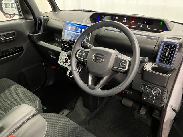 タントカスタムRSスタイルセレクション下取車 ターボ 9インチナビ 前後ドライブレコーダー パノラマモニター ETC Bluetooth TV アダプティブクルーズコントロール シートヒーター 両側電動スライドドア 衝突被害軽減システム(長崎県)の中古車