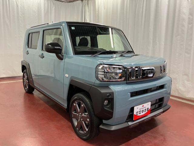 タフトＧ　ダーククロムベンチャー元展示車　届出済未使用車　禁煙車　シートヒーター　アダプティブクルーズコントロール　オートブレーキホールド　衝突被害軽減システム　ＬＥＤヘッドランプ　スマートキー　プッシュスタート　ＵＳＢチャージャー（長崎県）の中古車