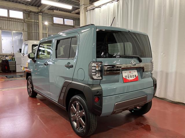 タフトＧ　ダーククロムベンチャー元展示車　届出済未使用車　禁煙車　シートヒーター　アダプティブクルーズコントロール　オートブレーキホールド　衝突被害軽減システム　ＬＥＤヘッドランプ　スマートキー　プッシュスタート　ＵＳＢチャージャー（長崎県）の中古車