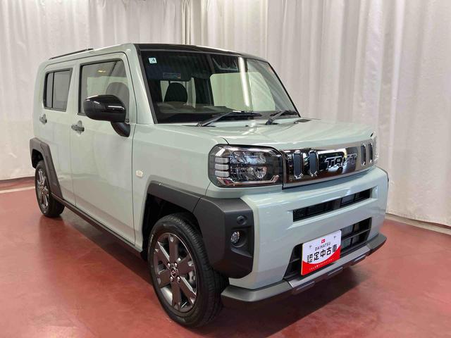 タフトG ダーククロムベンチャー届出済未使用車 元展示車 電動格納ミラー シートヒーター 衝突被害軽減システム スマートキー アダプティブクルーズコントロール アイドリングストップ LEDヘッドランプ オートライト 1オーナー(長崎県)の中古車