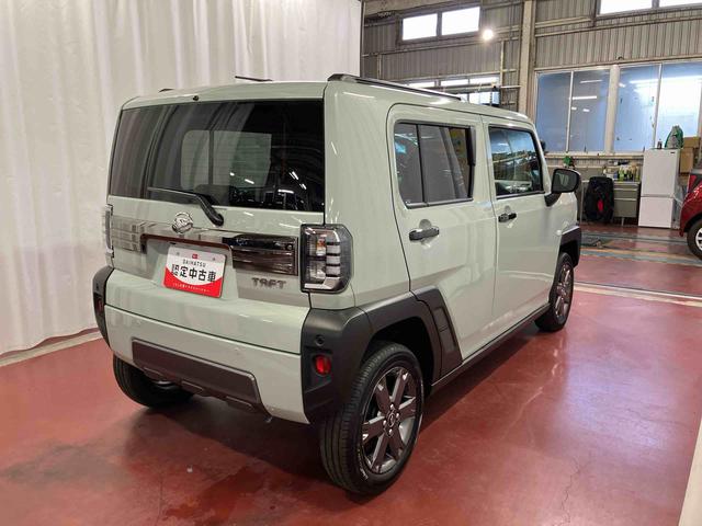 タフトG ダーククロムベンチャー届出済未使用車 元展示車 電動格納ミラー シートヒーター 衝突被害軽減システム スマートキー アダプティブクルーズコントロール アイドリングストップ LEDヘッドランプ オートライト 1オーナー(長崎県)の中古車