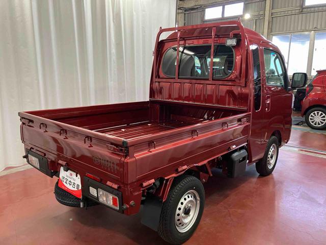 ハイゼットトラックジャンボエクストラ届出済未使用車　元展示車　２ＷＤ　ＣＶＴ　電動格納ミラー　オートマチックハイビーム　禁煙　スマ−トキー　両席エアバッグ　オートライト　記録簿付き　ＬＥＤヘッドランプ　アイドリングストップ　１オーナー（長崎県）の中古車