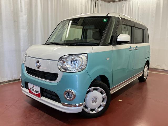 ムーヴキャンバスGメイクアップリミテッド SAIII下取車 8インチナビ パノラマモニター ドライブレコーダー ETC 両側電動スライドドア Bluetooth フルセグTV HDMI DVD 衝突被害軽減システム プッシュスタート LEDヘッドランプ(長崎県)の中古車