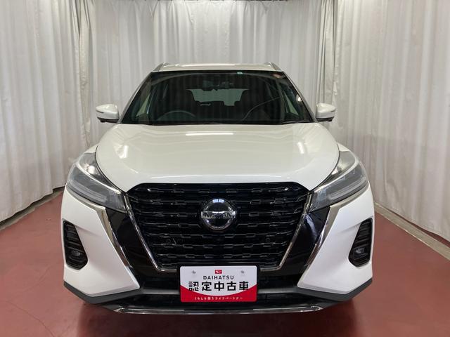 キックスＸ　スタイルエディション下取車　修復歴有　衝突被害軽減システム　ナビ　全周囲カメラ　ＥＴＣ　前後ドラレコ　インテリジェントルームミラー　クルーズコントロール　シートヒーター　ステアリングヒーター（長崎県）の中古車