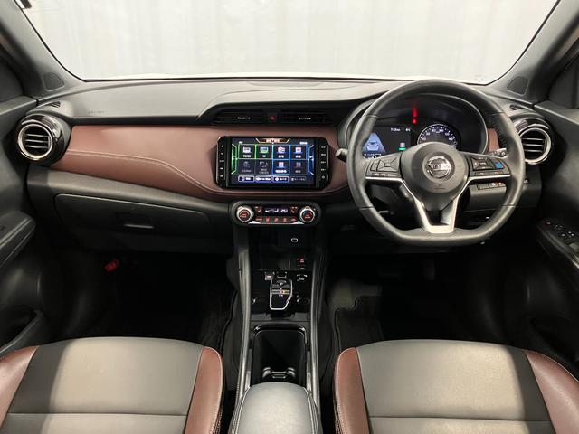 キックスＸ　スタイルエディション下取車　修復歴有　衝突被害軽減システム　ナビ　全周囲カメラ　ＥＴＣ　前後ドラレコ　インテリジェントルームミラー　クルーズコントロール　シートヒーター　ステアリングヒーター（長崎県）の中古車