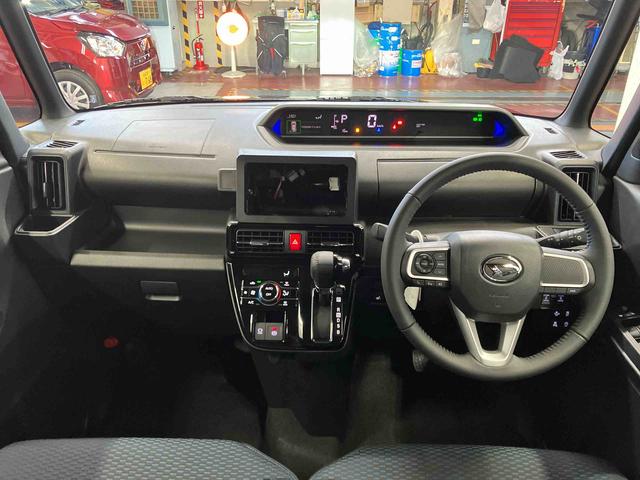 タントカスタムＲＳ届出済未使用車　元展示車　ターボ　１オーナー　衝突被害軽減システム　両側電動スライドドア　車線逸脱防止　シートヒーター　スマートキー　ＬＥＤヘッドランプ　オートマチックハイビーム　オートライト（長崎県）の中古車