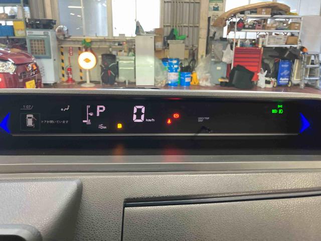 タントカスタムＲＳ届出済未使用車　元展示車　ターボ　１オーナー　衝突被害軽減システム　両側電動スライドドア　車線逸脱防止　シートヒーター　スマートキー　ＬＥＤヘッドランプ　オートマチックハイビーム　オートライト（長崎県）の中古車