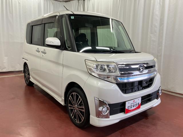 タントカスタムＲＳ　ＳＡ下取車　ターボ　ナビ　バックカメラ　ＥＴＣ　両側電動スライドドア　Ｂｌｕｅｔｏｏｔｈ　フルセグＴＶ　ＤＶＤ　ＵＳＢ入力端子　衝突被害軽減システム　横滑り防止装置　ＬＥＤヘッドランプ（長崎県）の中古車