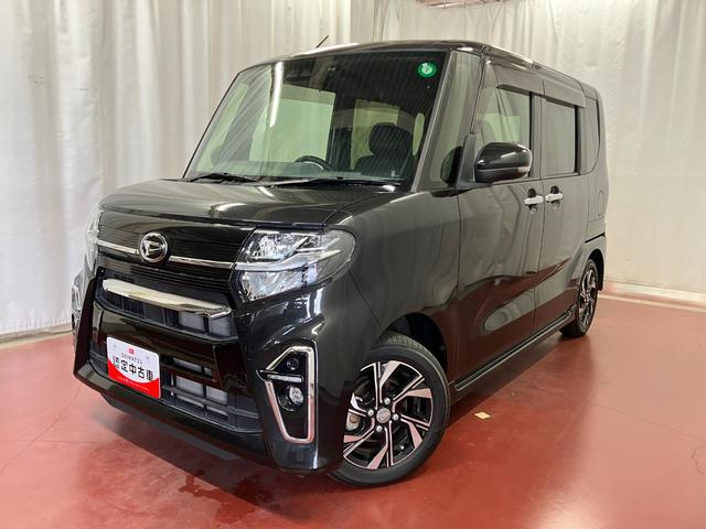 タントカスタムＸセレクション下取車　衝突被害軽減システム　ナビ　前後ドラレコ　バックカメラ　Ｂｌｕｅｔｏｏｔｈ　ＬＥＤヘッドランプ　シートヒーター　ＥＴＣ　スマートキー　ＤＶＤ　アイドリングストップ　オートマチックハイビーム（長崎県）の中古車