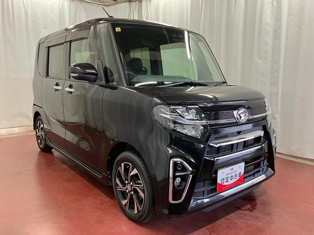 タントカスタムＸセレクション下取車　衝突被害軽減システム　ナビ　前後ドラレコ　バックカメラ　Ｂｌｕｅｔｏｏｔｈ　ＬＥＤヘッドランプ　シートヒーター　ＥＴＣ　スマートキー　ＤＶＤ　アイドリングストップ　オートマチックハイビーム（長崎県）の中古車