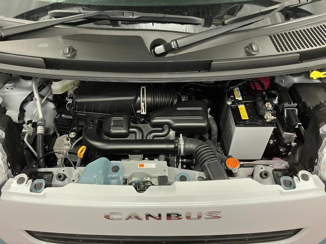 ムーヴキャンバスストライプスＧ１オーナー　両側電動スライドドア　衝突被害軽減システム　イモビライザー　アイドリングストップ　電動格納式ドアミラー　シートヒーター　ＬＥＤヘッドランプ　スマートキー　プッシュスタート（長崎県）の中古車