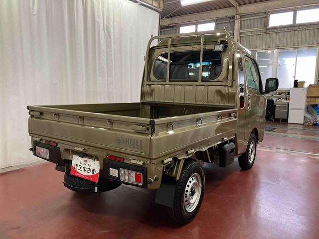 ハイゼットトラックジャンボエクストラ届出済未使用車　元展示車　２ＷＤ　ＣＶＴ車　レーンアシスト　スマートキー　電動格納ミラー　盗難防止装置　エアバッグ　オートライト　オートマチックハイビーム　１オーナー　禁煙車　ＬＥＤヘッドランプ（長崎県）の中古車