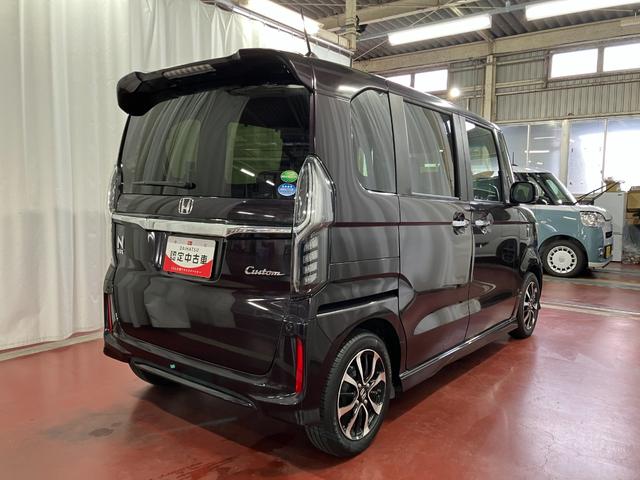Ｎ−ＢＯＸカスタムＧ・Ｌホンダセンシング下取車　ナビ　バックカメラ　ＥＴＣ　衝突被害軽減システム　片側電動両側スライドドア　アダプティブクルーズコントロール　地デジＴＶ　Ｂｌｕｅｔｏｏｔｈ　スマートキー　プッシュスタート　ＬＥＤヘッドランプ（長崎県）の中古車