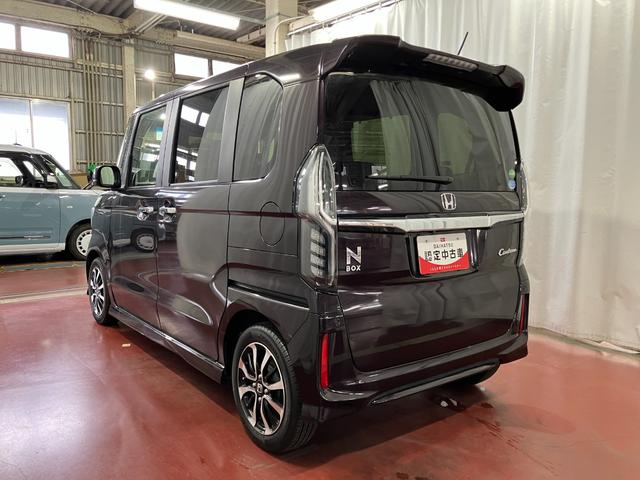 Ｎ−ＢＯＸカスタムＧ・Ｌホンダセンシング下取車　ナビ　バックカメラ　ＥＴＣ　衝突被害軽減システム　片側電動両側スライドドア　アダプティブクルーズコントロール　地デジＴＶ　Ｂｌｕｅｔｏｏｔｈ　スマートキー　プッシュスタート　ＬＥＤヘッドランプ（長崎県）の中古車