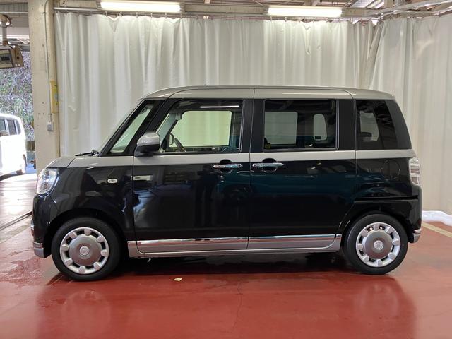 ムーヴキャンバスGブラックインテリアVS SAIII下取車 ナビ パノラマモニター シートヒーター Bluetooth フルセグTV HDMI USB端子 衝突被害軽減システム レーンアシスト 両側電動スライドドア LEDヘッドランプ(長崎県)の中古車