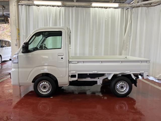 ハイゼットトラックEXT届出済未使用車 元展示車 4WD マニュアル車 衝突被害軽減システム アイドリングストップ オートライト 運転席エアバッグ 助手席エアバッグ レーンアシスト 誤発進抑制機能 オートマチックハイビーム(長崎県)の中古車