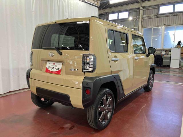 タフトＧターボ届出済未使用車　元展示車　ターボ　１オーナー　禁煙　レーンキープアシスト　盗難防止装置　スマートキー　アイドリングストップ　ＬＥＤヘッドランプ　電動格納ミラー　オートライト　オートマチックハイビーム（長崎県）の中古車