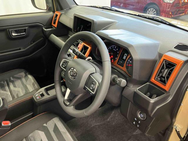 タフトＧターボ届出済未使用車　元展示車　ターボ　１オーナー　禁煙　レーンキープアシスト　盗難防止装置　スマートキー　アイドリングストップ　ＬＥＤヘッドランプ　電動格納ミラー　オートライト　オートマチックハイビーム（長崎県）の中古車